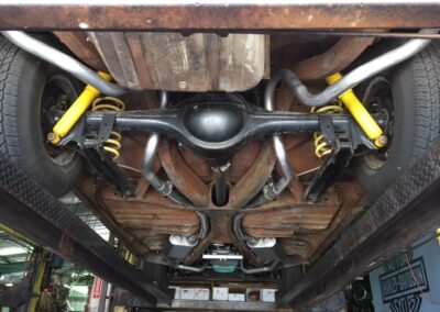 56 Pontiac dual exhaust